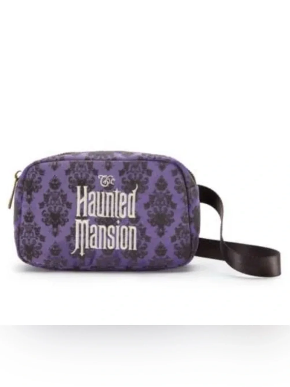 Disney Haunted Mansion , Purple & Black, Crossbody Bag/ hip pack